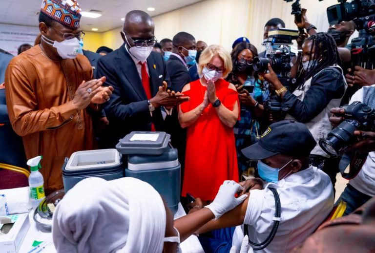 Covid-19: Sanwo-Olu Launches Mass Vaccination Programme, Targets 4 Million Lagosians Before Year End