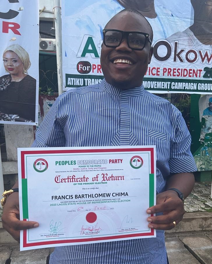 PDP House of Reps candidate, OmoBarca calls for unity in Ajeromi Ifelodun, extends reconciliation to Rita Orji & others
