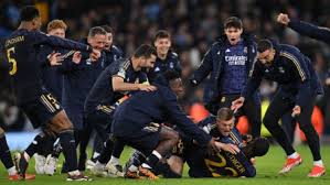 Real Madrid exact revenge on Man City to reach Champions League semis