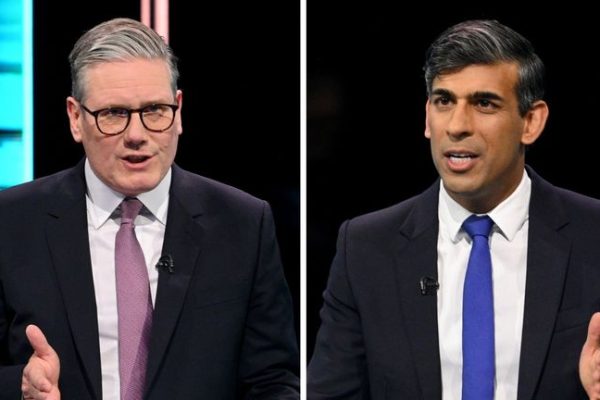 Sunak, Starmer clash in UK election TV debate
